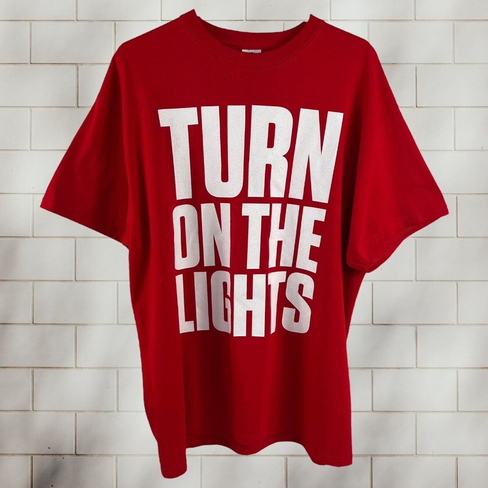 NEW Future Turn Off The Lights Pluto Official Album Promo Rap Shirt Men XL RARE